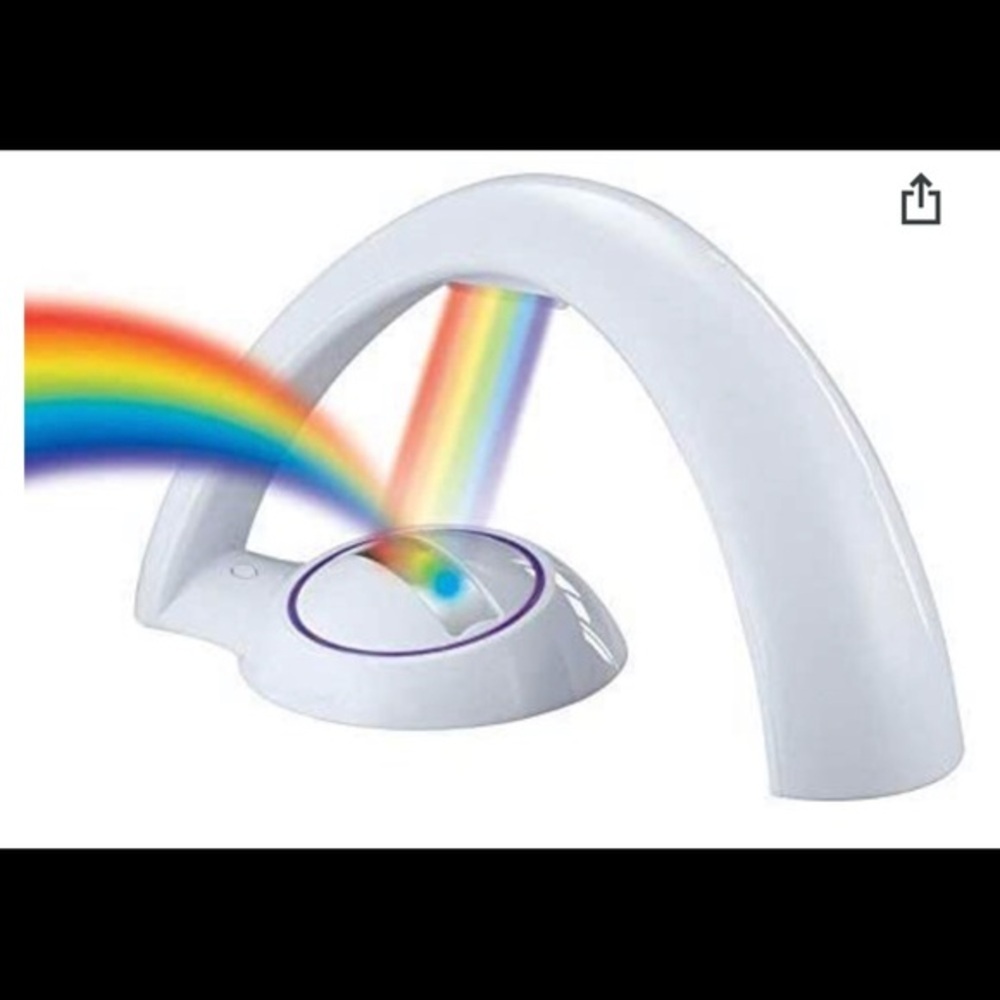 Rainbow projector night‎ light